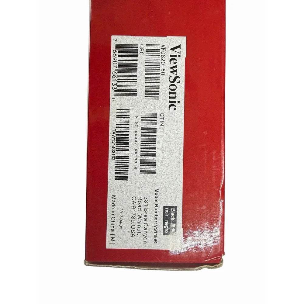 🆕ViewSonic VFD820-50 LED 8